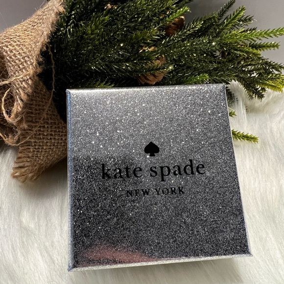 NIB. Kate Spade earrings & necklace set. Gold tone. - Picture 3 of 5